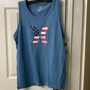 Hurley Red White & Blue Tank